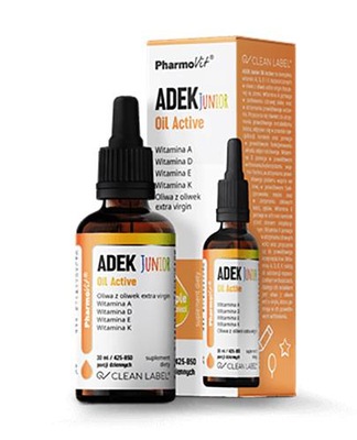 Pharmovit ADEK junior oil active 30 ml