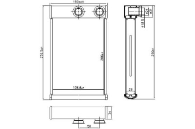 Nissens отопитель chevrolet cruze, malibu, orlan фото №1