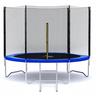 TRAMPOLINA OGRODOWA MOCNA STAL HARTOWANA SOLIDNA