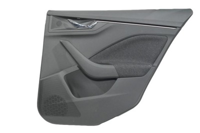 Skoda scala обивка дверь правая задняя фото №1