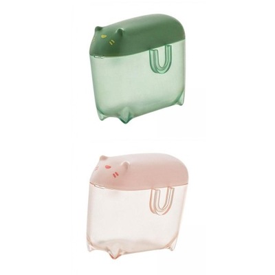 2 . Mini transparent cable organizer for