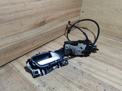 Замок правий перед peugeot 207 4 pin фото №1