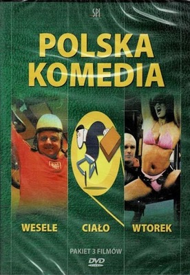Polska komedia Wesele Ciało Wtorek 3 DVD BOX