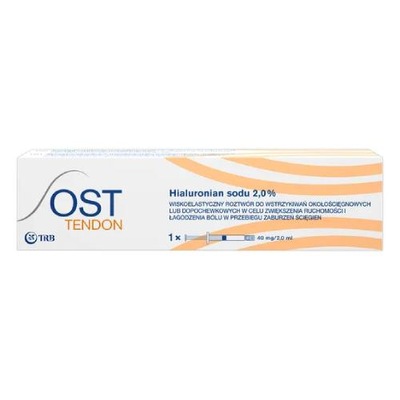 Ost Tendon 40 mg/2ml roztwór do wstrzykiwania, 1 ampułko-strzykawka (2 ml)