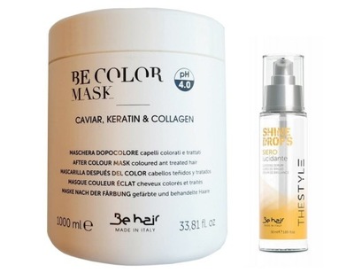 Be Hair Be Color Maska 1l serum nabłyszczające 50