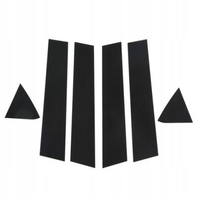 Наклейки folie na стойки блок двигателя do dodge charger фото №1