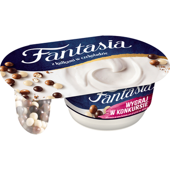 Danone Fantasia Jogurt z kulkami w czek. 100 g