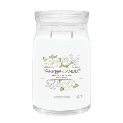 White Gardenia - Yankee Candle - duża świeca