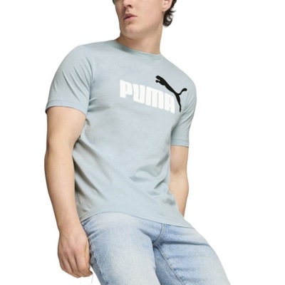 PUMA T-SHIRT Koszulka męska ESS 2 Col Logo BAWEŁNA KRÓTKI RĘKAW r.L