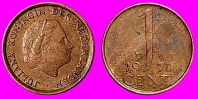 Holandia 1 cent 1971 r L135