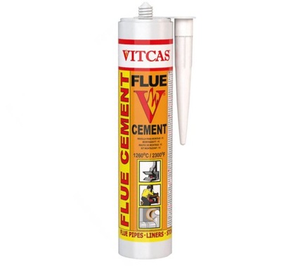 Kit cement montażowy ognioodporny 1260°C Vitcas FC