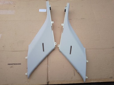 Защита стойка задняя mercedes gle w166 kpl фото №1