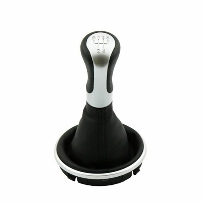 Ручка переключения передач 5-g skoda roomster 2007- хром фото №1