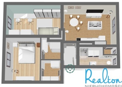 Mieszkanie, Zabrze, 64 m²