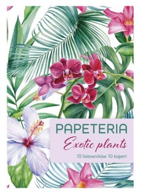 PAPETERIA ZESTAW LISTOWY PLANTS POL-MAK