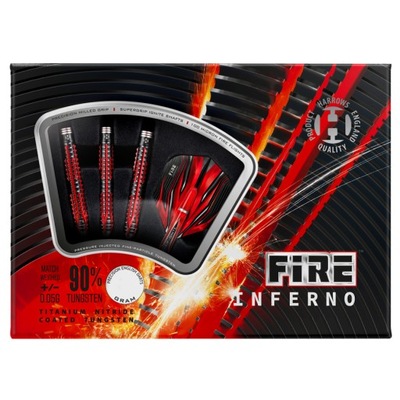 Rzutki Harrows Fire Inferno 90% Steeltip 23 g