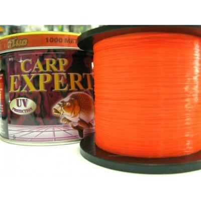 CARP EXPERT UV FLUO ORANGE 0,25MM 1000M