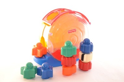 SORTER FISHER PRICE KLOCKI