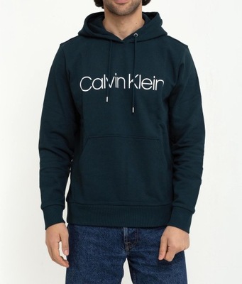 CALVIN KLEIN BLUZA KAPTUR COTTON LOGO MSF M