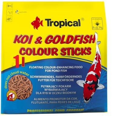 Tropical KOI&GOLDFISH COLOUR STICKS 1L