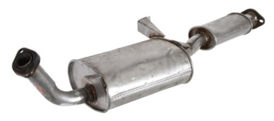 Nissan terrano ii r20 2.7 93- труба гасник середній фото №1