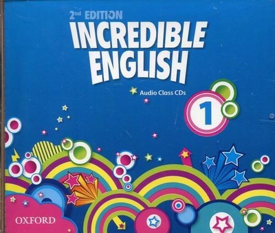 Incredible English 1 PŁYTY CD 2 edycja OXFORD