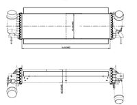 NRF RADUADOR INTERCOOLER NISSAN NAVARA 2.3D 2015-  