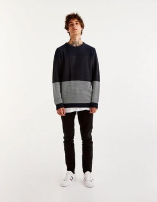 D1N091 PULL&BEAR__Y06 SWETER PASKI__XS