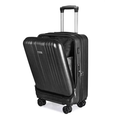 Travel Suitcase Cabin Rolling Luggage with Laptop bag Women Trolley