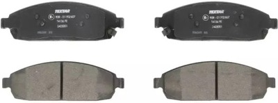 Textar тормозные колодки перед jeep grand cherokee iii фото №1