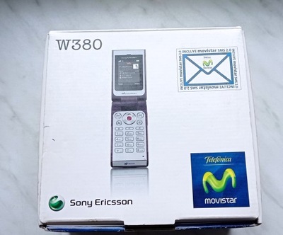 Sony Ericsson W380 100% NOWY Oryginał UNIKAT Telefon komórkowy