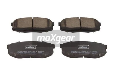 MAXGEAR 19-1473 ZAPATAS DE FRENADO PARTE TRASERA TOYOTA LANDCRUISER 08-  