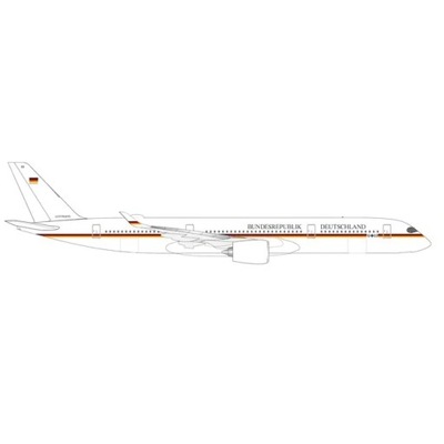 MODEL AIRBUS A350-900 LUFTWAFFE 10+01 1:500