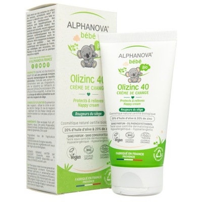 Alphanova BEBE Krem przeciw odparzeniom 50 g