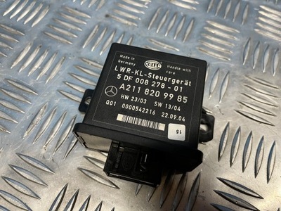 Mercedes w211 модуль блок керування світла фото №1