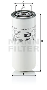 FILTRO COMBUSTIBLES CONVIENE DO: IVECO CITYCLASS, EUROTECH MH, EUROTRAKKER, STR  