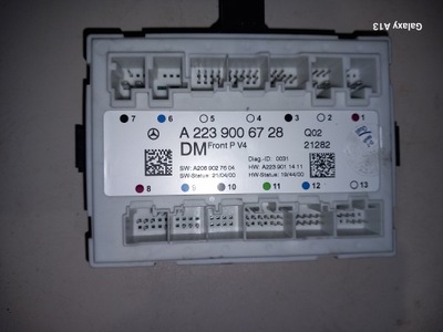 Модуль блок управления дверь pp mercedes w223 s klasa фото №1