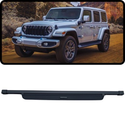 Шторка багажника jeep wrangler jl iv 2017+ задня nowa czarna фото №1