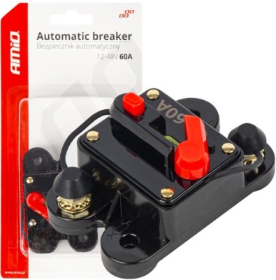 Запобіжник автомобільний автоматичний 12v 24v 48v 60a фото №1