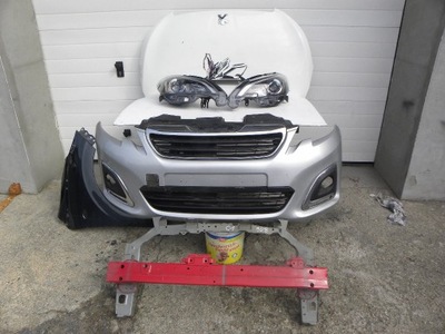 PEUGEOT 108 MASKA,LAMPY,ZDERZAK ALA  