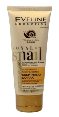 Eveline Royal Snail Krem-maska do rąk intensywnie