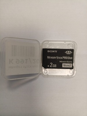 Karta Pamięci MEMORY STICK PRO DUO MARK2 SONY 2GB (991/2024)