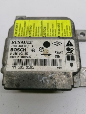 Модуль подушка безопасности renault clio 0285001312 фото №1