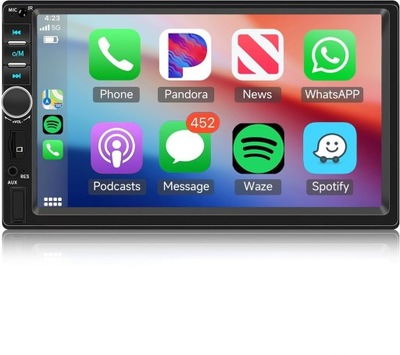 RADIO SAMOCHODOWE HODOZZY 7'' CARPLAY ANDROID BLUETOOTH