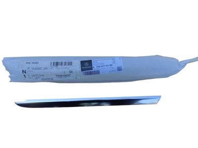 Mercedes b w246 молдинг хром стекло правый задняя orginal nowa фото №1