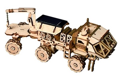 Navitas Rover - mechaniczne, drewniane puzzle 3D