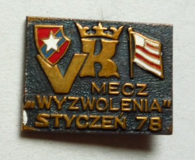 CRACOVIA Kraków WISŁA Mecz Wyzwolenia 1978
