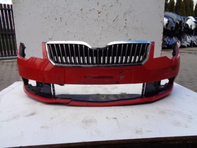 Бампер перед передній skoda superb ii 2 fl фото №1