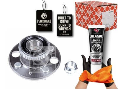 Набор подшипник колеса задняя l/p 30x66x66 honda concerto r #petrolhead pro+ kit7 фото №1