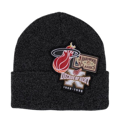 Mitchell Ness czapka zimowa NBA Miami Heat